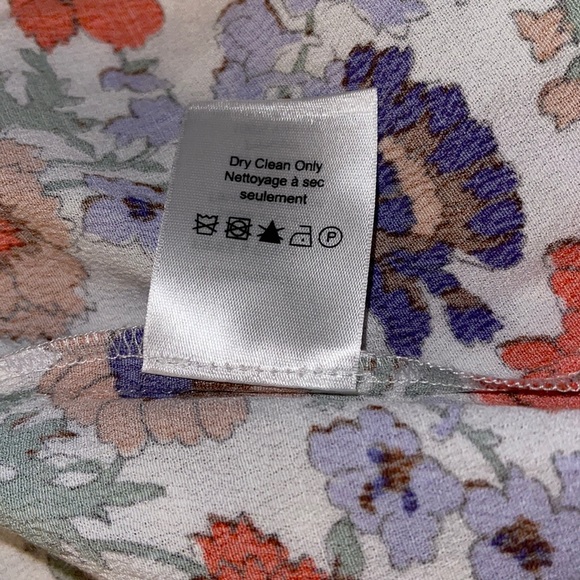 NWT VERONICA BEARD Zee Floral Minidress in Off White - Picture 12 of 14